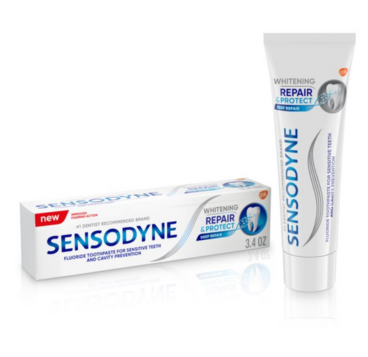 Sensodyne Repair & Protect Whitening Toothpaste - 3.4oz