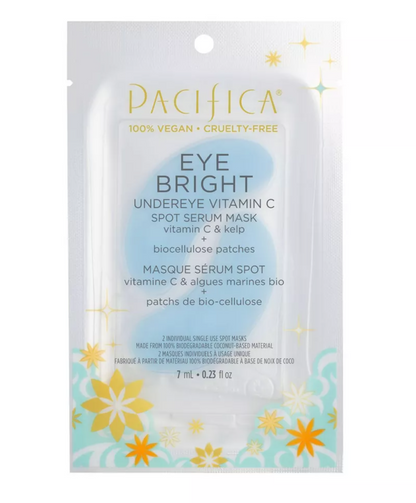Pacifica Eye Bright Undereye Vitamin C Spot Serum Mask - 0.23 fl oz