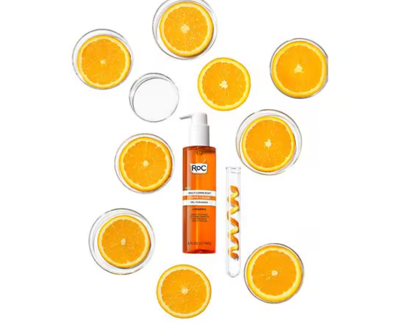 RoC Anti-Aging Sulfate Free Facial Cleanser with Vitamin C + Glycolic Acid - 6.0 fl oz