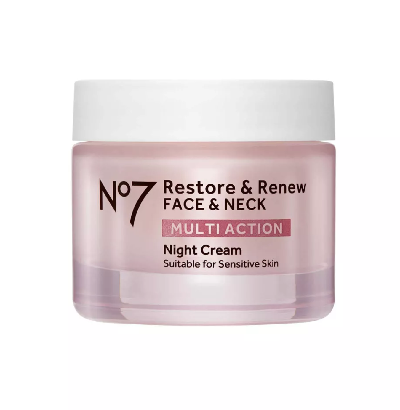No7 Restore & Renew Multi Action Face & Neck Night Cream - 1.69 fl oz