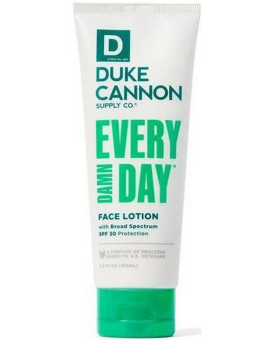 Duke Cannon Supply Co. Broad Spectrum Face Lotion - SPF 30 - 3.5 fl oz