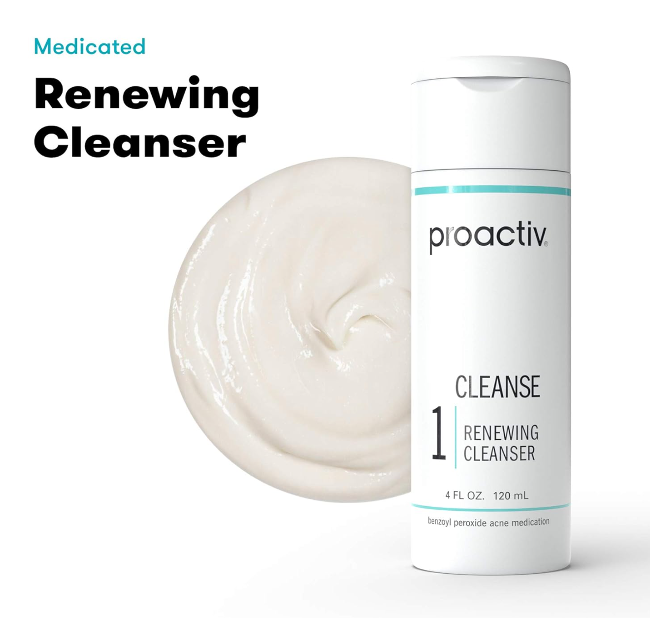 Proactiv Solution Renewing Acne Cleanser - Unscented - 4 fl oz