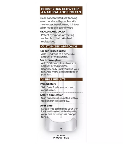 L'Oreal Paris Sublime Bronze Self-Tanning Facial Drops Fragrance-Free - 1 fl oz