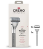 Cremo Razor & Blade Kit, Astonishingly Superior Shave