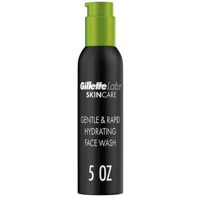 Gillette Labs Gentle & Rapid Hydrating Face Wash - Orange & Cedar Scent - 5oz