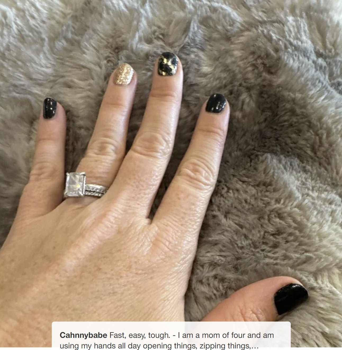Dashing Diva, Gloss Palette Nail Art, - Black Obsidian, - 32ct