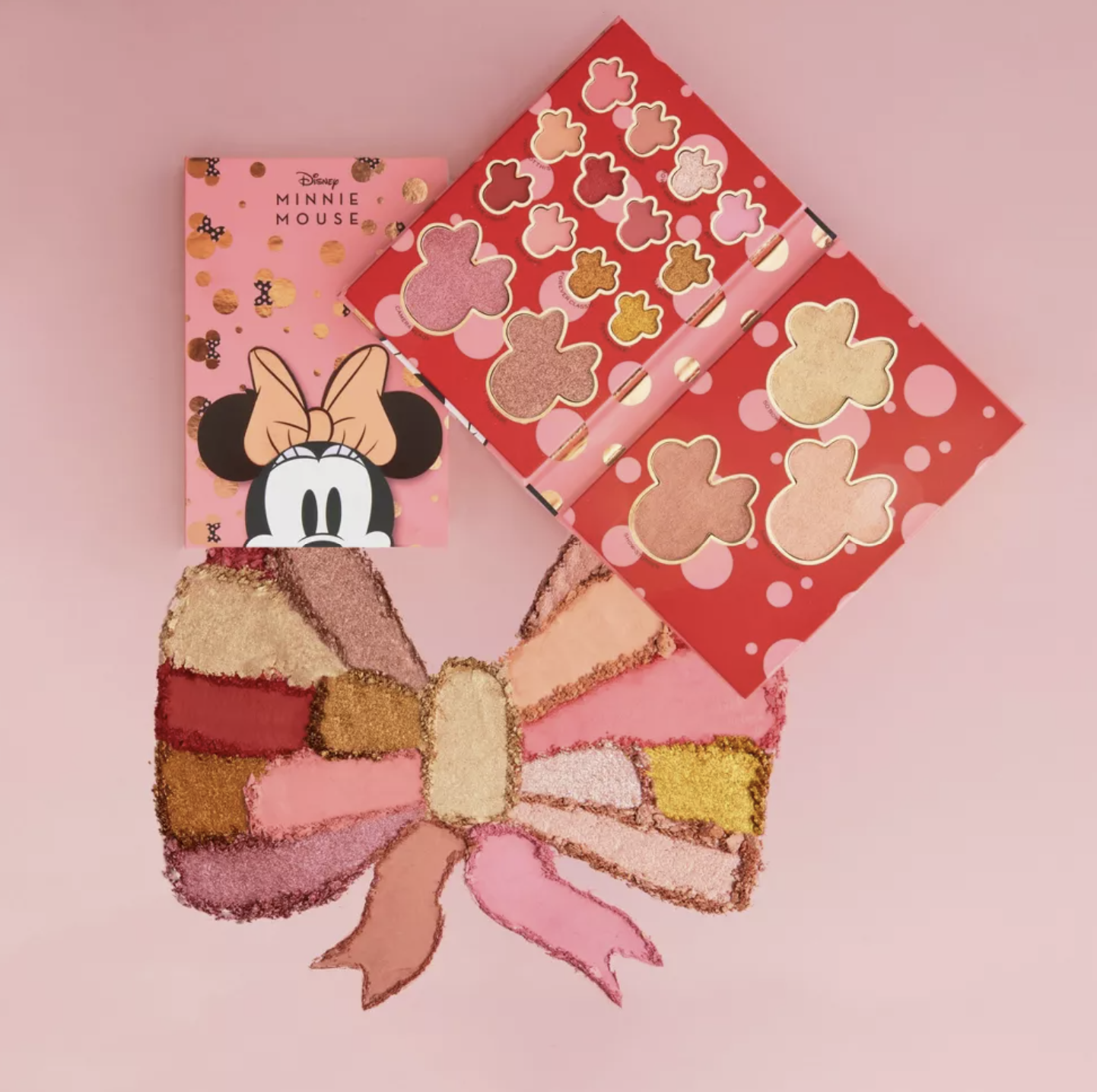 Makeup Revolution x Disney's Minnie Mouse All Eyes on Minnie Eyeshadow Palette - 0.02oz