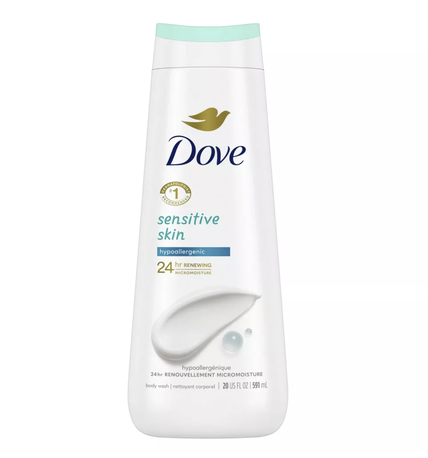 Dove Sensitive Skin Body Wash 20 oz