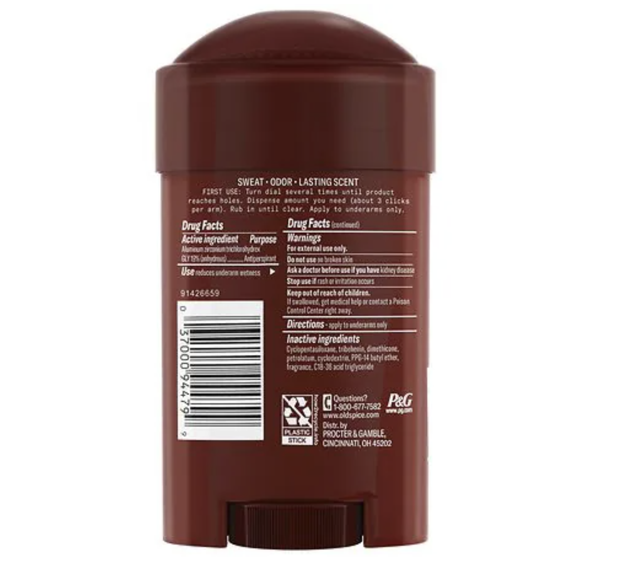 Old Spice Sweat Defense Antiperspirant Deodorant Extra Fresh 2.6 Oz