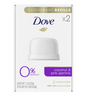 Dove Deodorant Refills Refill Kit Coconut + Pink Jasmine, 1.13 oz, 2 Count