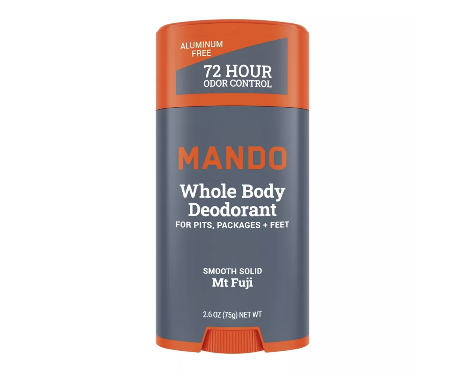 Mando Whole Body Deodorant - Men's Aluminum-Free Smooth Solid Stick De ...