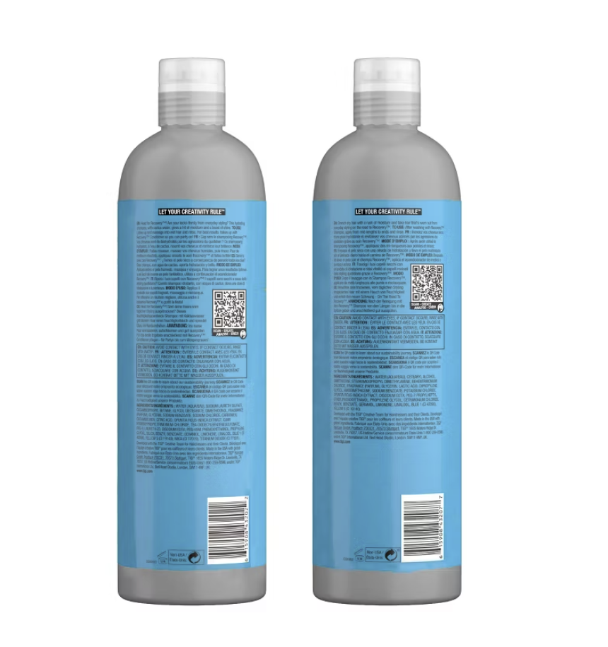 TIGI Bed Head Recovery Shampoo & Conditioner Duo - 25.36oz/2ct