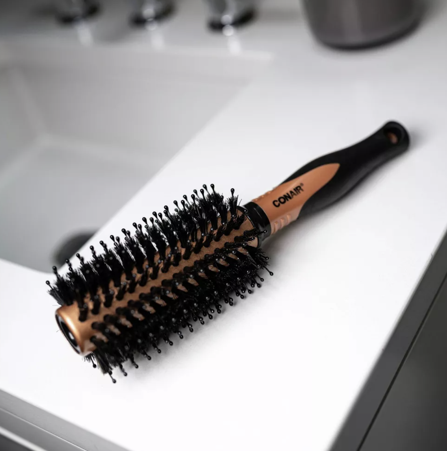 Conair Copper Pro Porcupine Round Hair Brush - Small Barrel - All Hair