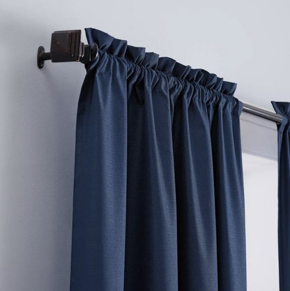 1pc 84"x42" Blackout Braxton Thermaback Window Curtain Panel - Eclipse,Navy