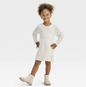Toddler Girls' Crewneck Sweater Dress - Cat & Jack™ Cream