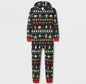 Kids' Christmas Union Suit - Cat & Jack™ Black