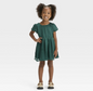 Toddler Girls' Casual Dress - Cat & Jack™ Green