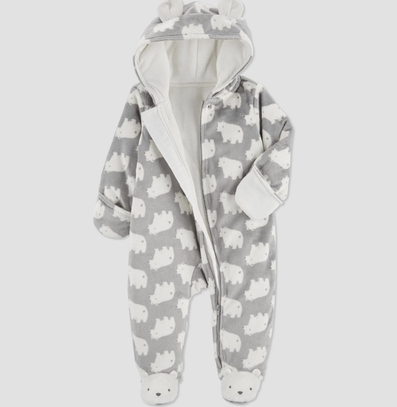 Carter's Just One You® Baby Polar Bear Jumper - Gray,3 Months