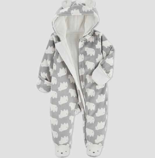 Carter's Just One You® Baby Polar Bear Jumper - Gray,3 Months