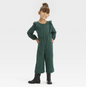 Toddler Girls' Ruffle Jumpsuit - Cat & Jack™ Green