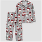 Carter's Just One You® Toddler 2pc Santa Pajama Set - Gray/Red 5T
