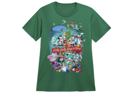 Kids Disney Minnie Mouse Do Christmas Graphic T-Shirt - Green - Disney
