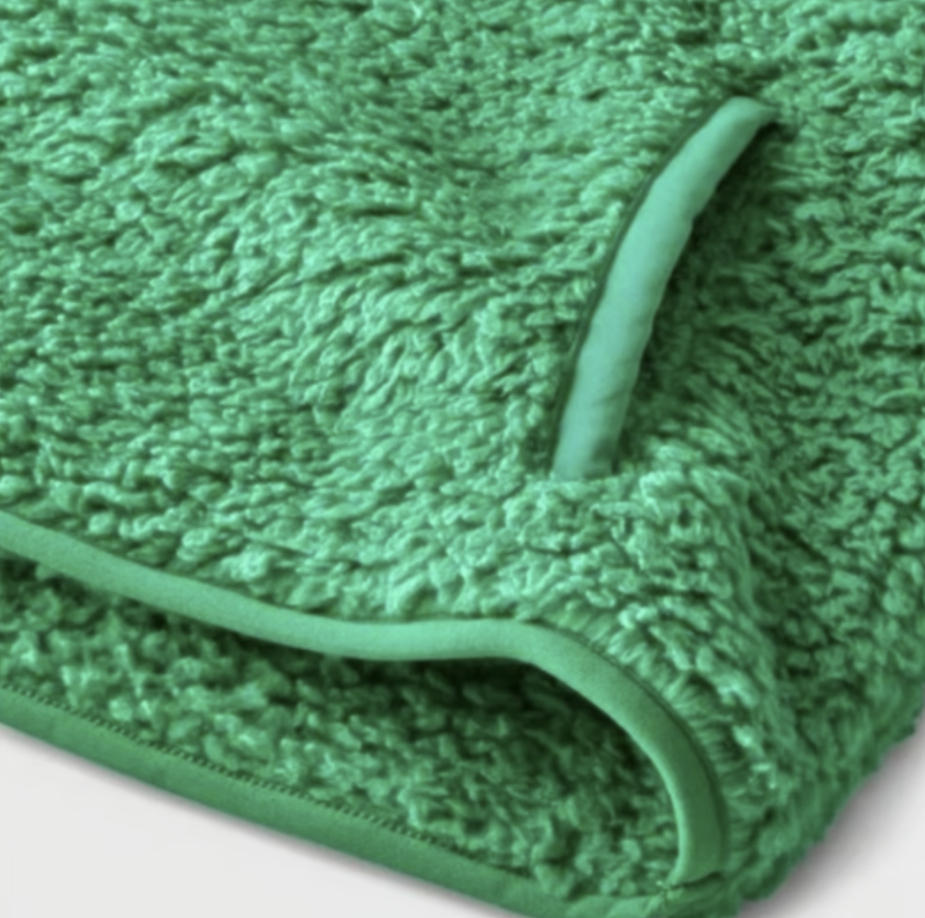 Wondershop Kids’ faux shearling zip-up sherpa sweater pullover Green