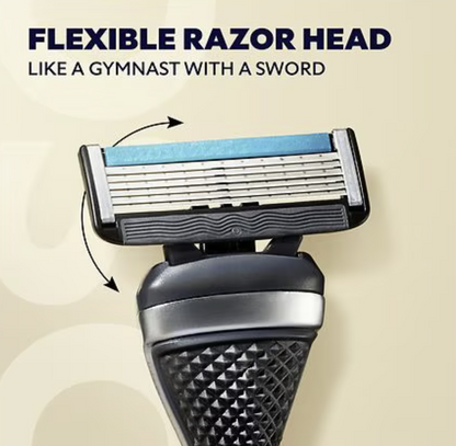 Dollar Shave Club Men's Razor 4-Blade Razor Blade Refill 4 Count