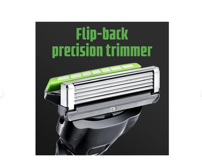 Schick Hydro 5-Blade Skin Comfort Sensitive Skin Mens Razor Blade Cartridge Refill, 4 Ct, Mens Razor, Designed For Maximum Comfort