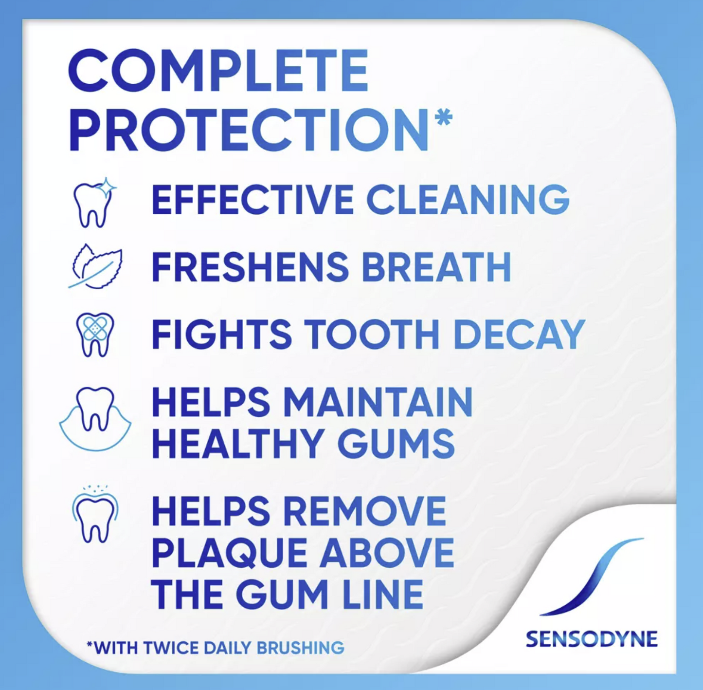 Sensodyne Complete Toothpaste - 3.4oz