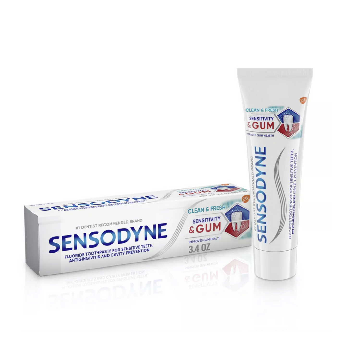 Sensodyne Sensitivity + Gum Clean Fresh Toothpaste