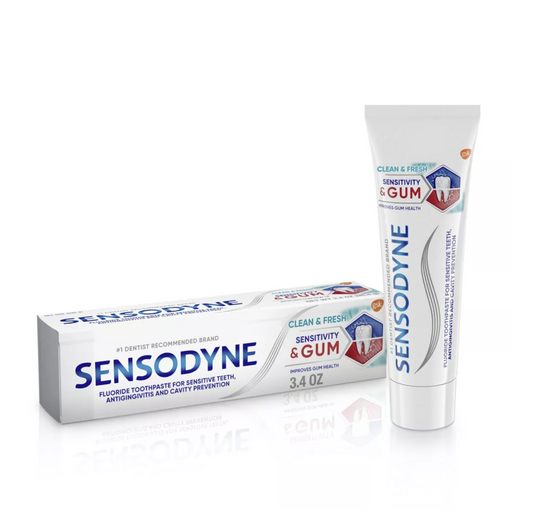 Sensodyne Sensitivity + Gum Clean Fresh Toothpaste
