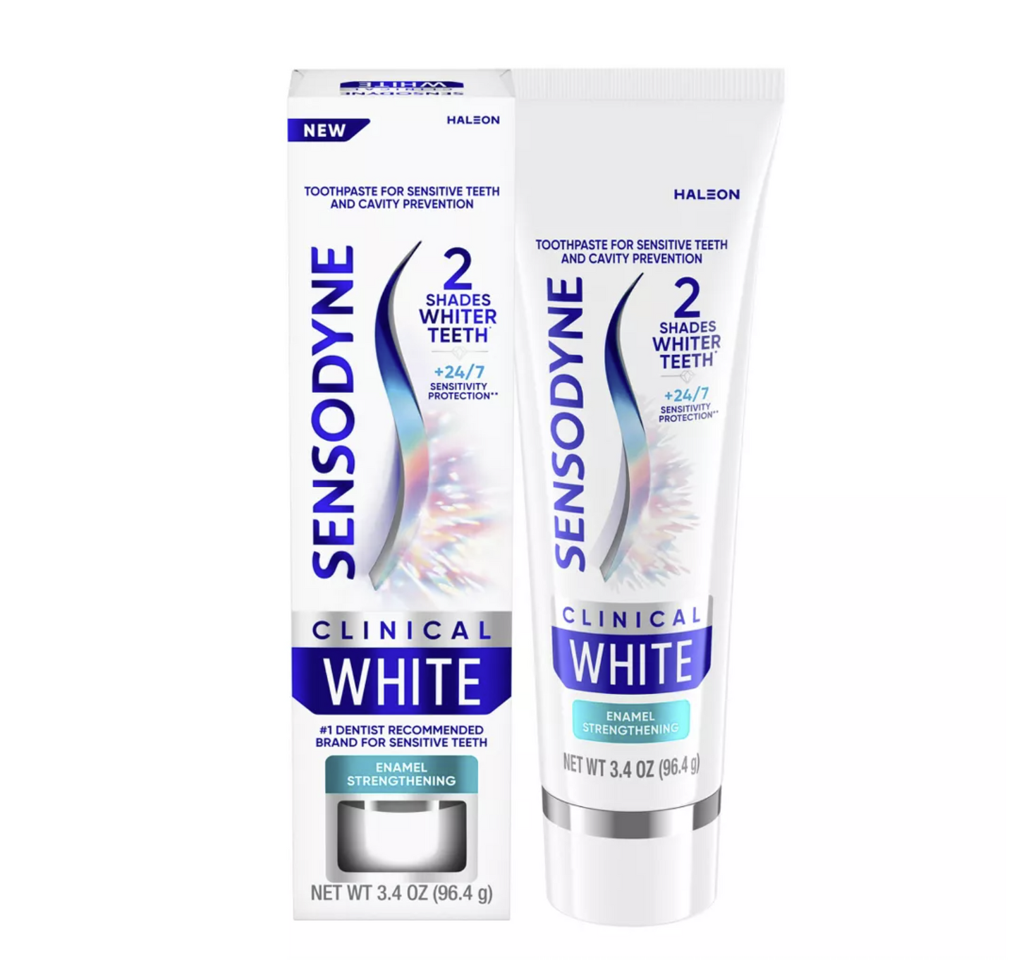 Sensodyne Clinical White Enamel Strengthen Toothpaste - 3.4oz