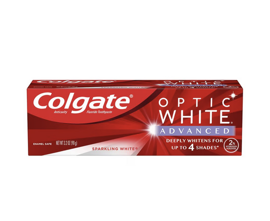 Colgate Optic White Advanced Stain Prevention 2% HP Toothpaste - 3.2oz
