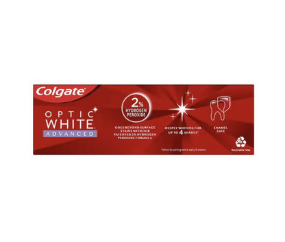 Colgate Optic White Advanced Stain Prevention 2% HP Toothpaste - 3.2oz