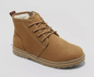 Boys' Ronin Slip-On Zipper Chukka Boots Tan - Cat & Jack