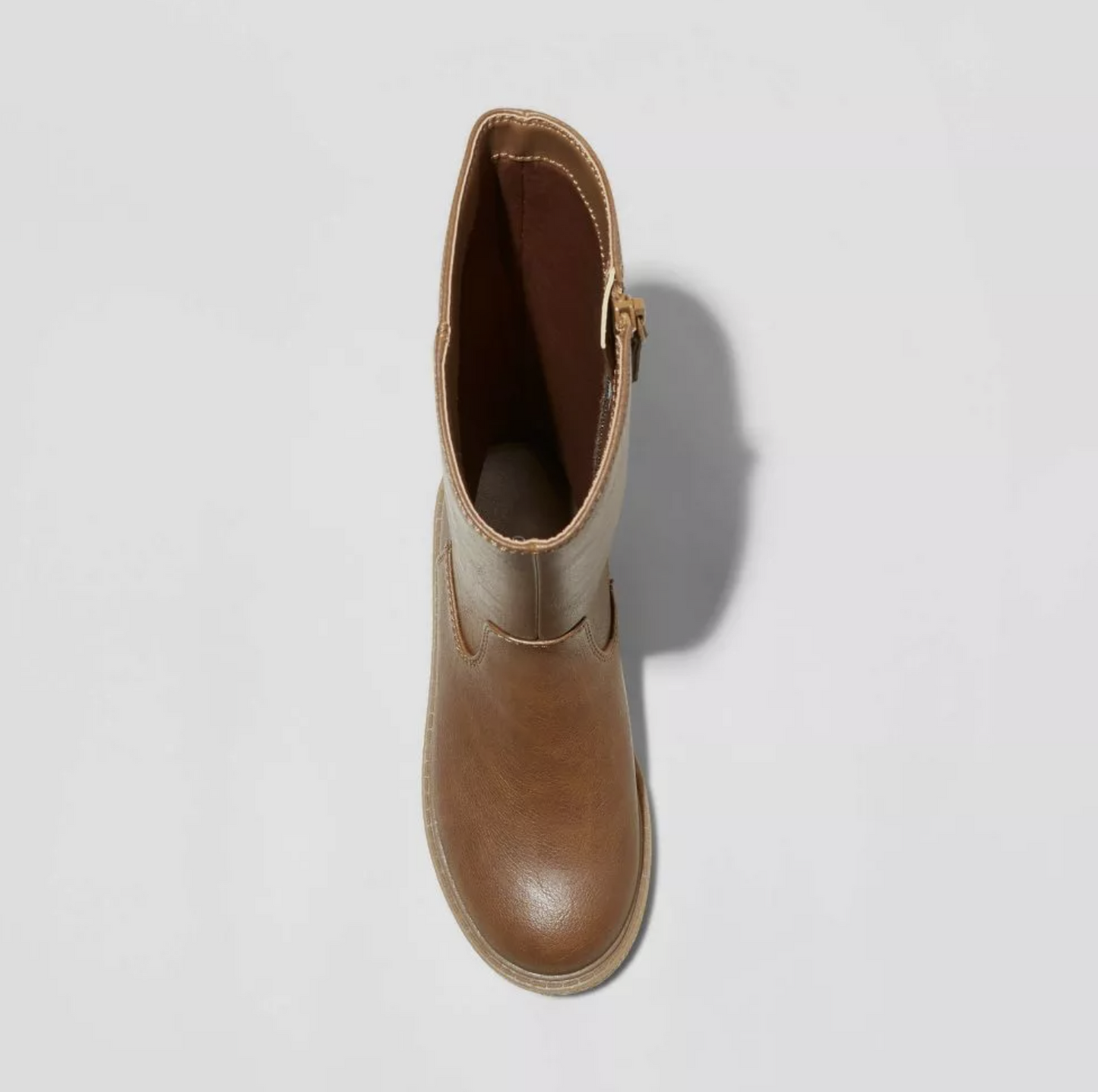 Girls' Alaina Riding Boots - Cat & Jack™ Cognac