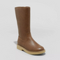 Girls' Alaina Riding Boots - Cat & Jack™ Cognac